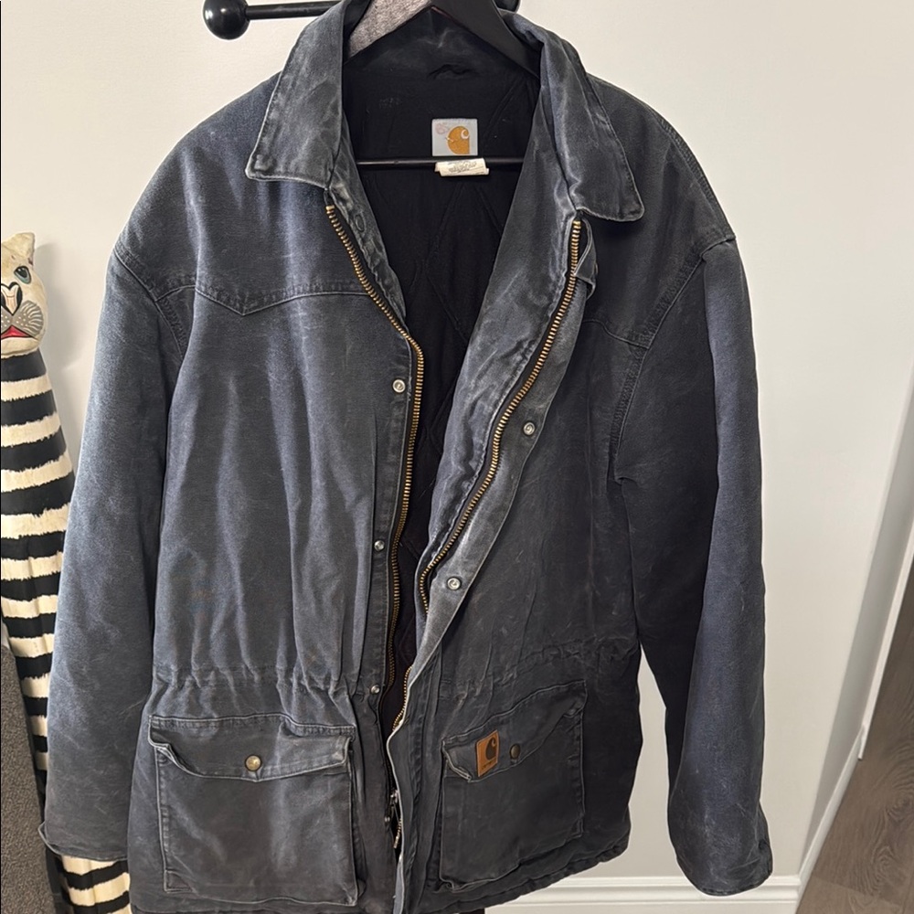Carhartt Black Military Field Jacket